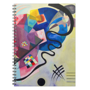 Kandinsky Yellow-Red-Blue Notizblock