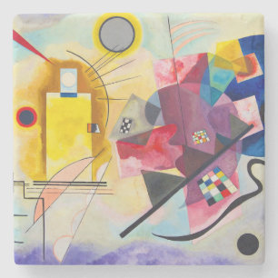 Kandinsky Yellow-Red-Blue Steinuntersetzer