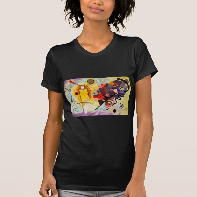 Kandinsky Yellow Red Blue T-Shirt (Vorderseite)