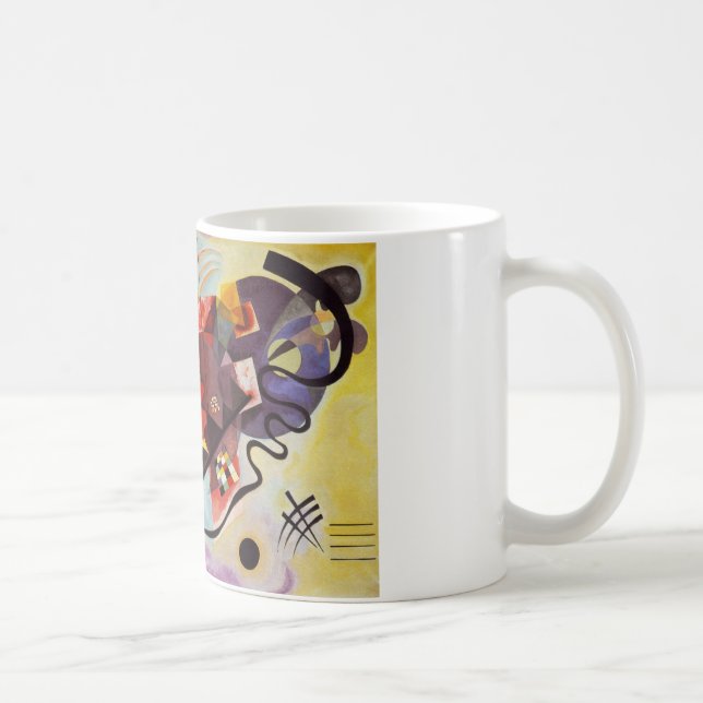 Kandinsky Yellow Red Blue Tasse (Rechts)