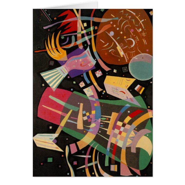 Kandinsky Zusammensetzung 10 Abstrakte Malerei (Vorne)