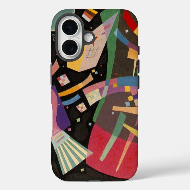 Kandinsky Zusammensetzung 10 Abstrakte Malerei Case-Mate iPhone Hülle (Rückseite)