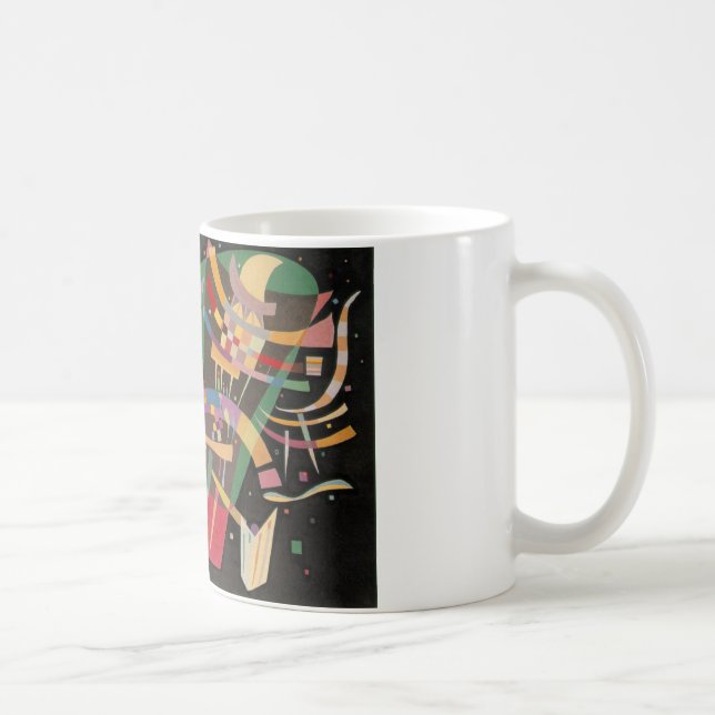 Kandinsky Zusammensetzung 10 Abstrakte Malerei Kaffeetasse (Rechts)