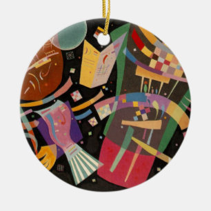 Kandinsky Zusammensetzung 10 Abstrakte Malerei Keramik Ornament