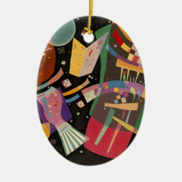 Kandinsky Zusammensetzung 10 Abstrakte Malerei Keramikornament