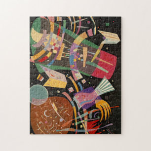 Kandinsky Zusammensetzung 10 Abstrakte Malerei Puzzle