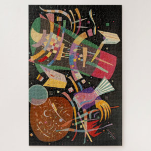 Kandinsky Zusammensetzung 10 Abstrakte Malerei Puzzle
