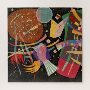 Kandinsky Zusammensetzung 10 Abstrakte Malerei Puzzle