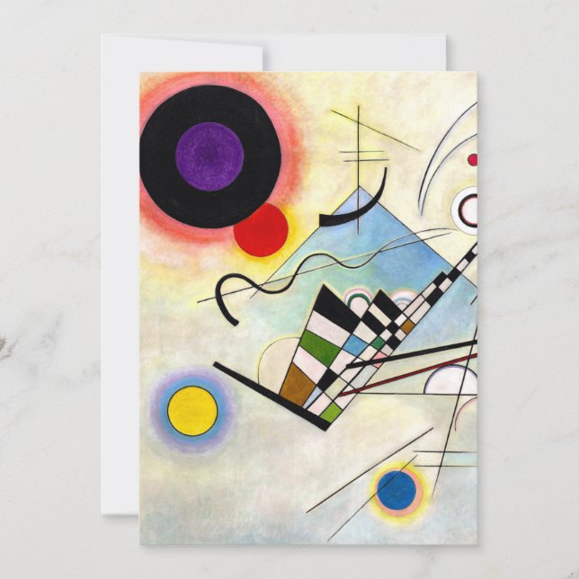 Kandinsky-Zusammensetzung 8 Ankündigung (Vorderseite)