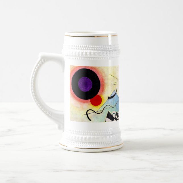 Kandinsky-Zusammensetzung 8 Bierglas (Links)