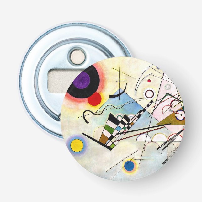 Kandinsky-Zusammensetzung 8 Flaschenöffner (Vorderseite)