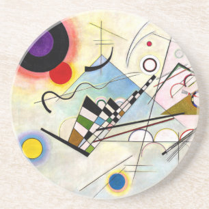 Kandinsky-Zusammensetzung 8 Getränkeuntersetzer