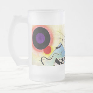 Kandinsky-Zusammensetzung 8 Mattglas Bierglas