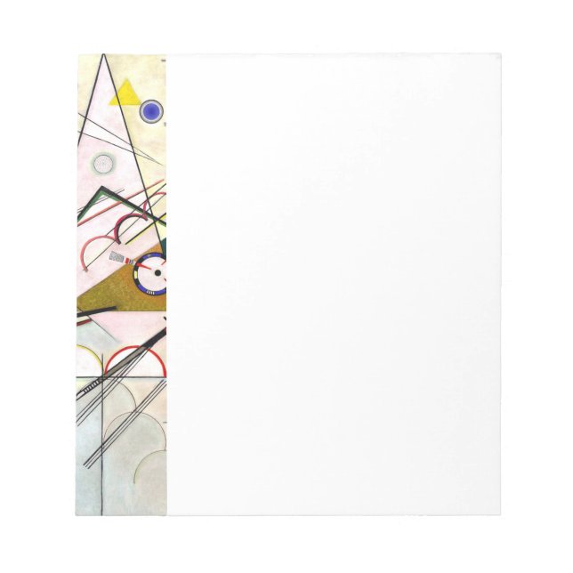 Kandinsky-Zusammensetzung 8 Notizblock (Vorderseite)