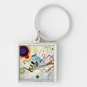 Kandinsky-Zusammensetzung 8 Schlüsselanhänger