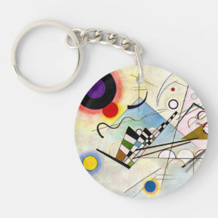 Kandinsky-Zusammensetzung 8 Schlüsselanhänger
