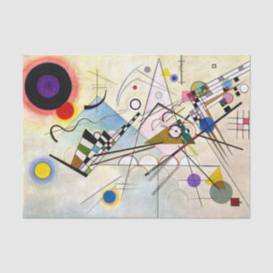 Kandinsky-Zusammensetzung 8 Seidenpapier