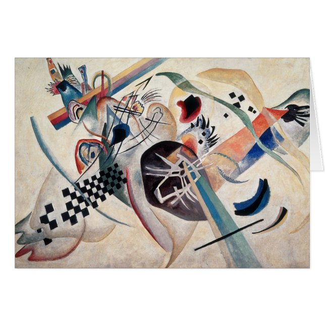 Kandinsky-Zusammensetzung Abstrakt (Vorderseite (Horizontal))