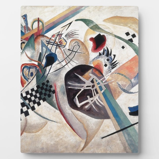 Kandinsky-Zusammensetzung Abstrakt Fotoplatte (Vorderseite)