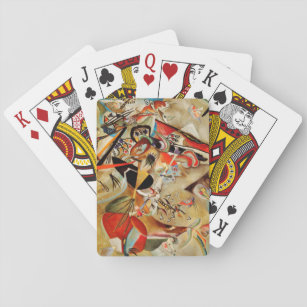 Kandinsky-Zusammensetzung Abstrakt Spielkarten
