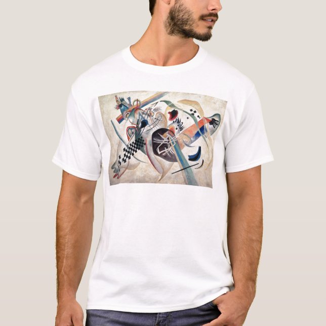 Kandinsky-Zusammensetzung Abstrakt T-Shirt (Vorderseite)