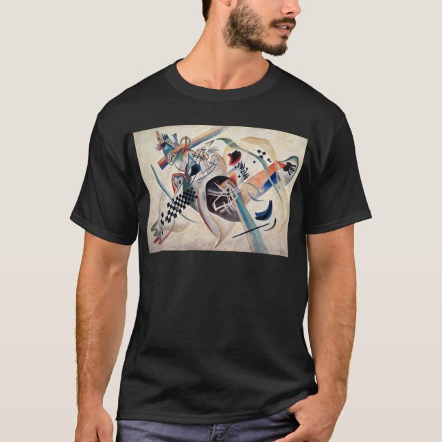 Kandinsky-Zusammensetzung Abstrakt T-Shirt (Vorderseite)