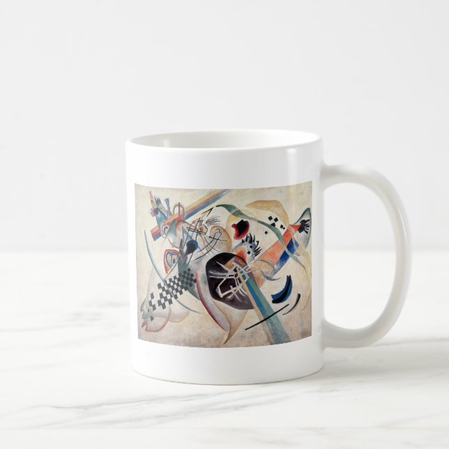 Kandinsky-Zusammensetzung Abstrakt Tasse (Rechts)