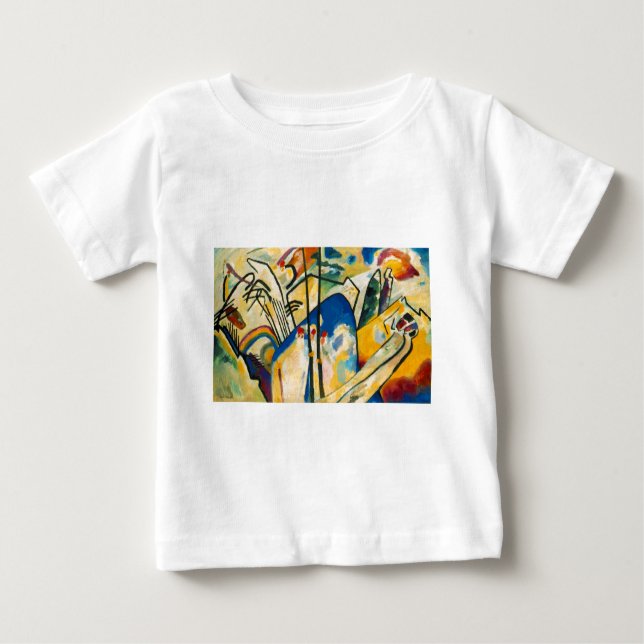 Kandinsky-Zusammensetzung IV Baby T-shirt (Vorderseite)