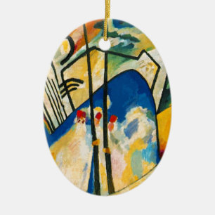 Kandinsky-Zusammensetzung IV Keramikornament