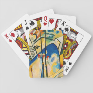 Kandinsky-Zusammensetzung IV Spielkarten