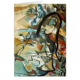 Kandinsky Zusammensetzung V Abstract Painting