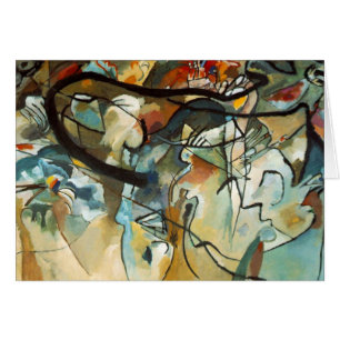 Kandinsky Zusammensetzung V Abstract Painting