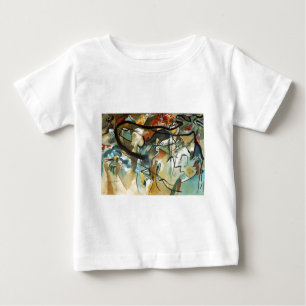 Kandinsky Zusammensetzung V Abstract Painting Baby T-shirt
