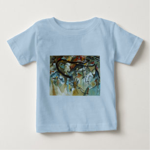 Kandinsky Zusammensetzung V Abstract Painting Baby T-shirt