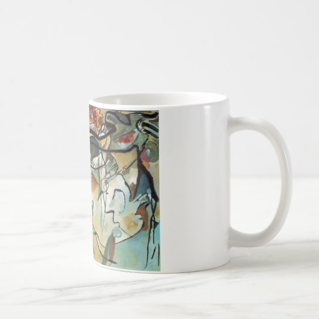 Kandinsky Zusammensetzung V Abstract Painting Tasse (Rechts)