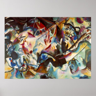 Kandinsky Zusammensetzung VI Abstrakte Leinwand Ma Poster