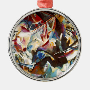Kandinsky Zusammensetzung VI Abstrakte Malerei Ornament Aus Metall