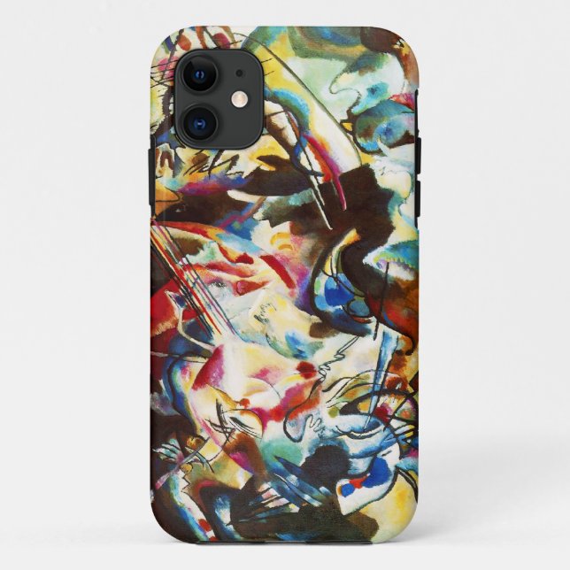 Kandinsky Zusammensetzung VI iPhone 5 Fall Case-Mate iPhone Hülle (Rückseite)