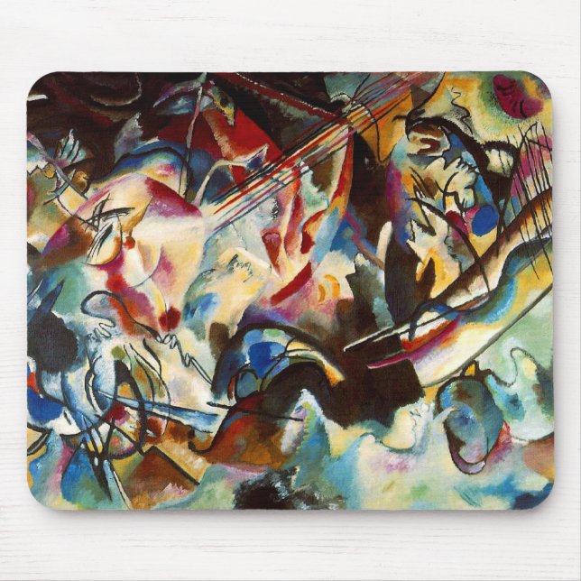 Kandinsky - Zusammensetzung VI Mousepad (Vorne)