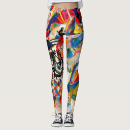 Kandinsky Zusammensetzung VII Abstrakte Malerei Leggings