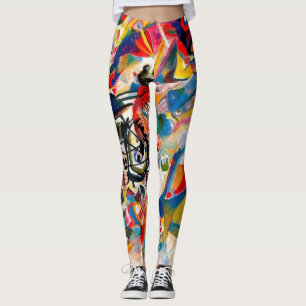 Kandinsky Zusammensetzung VII Abstrakte Malerei Leggings