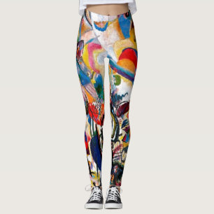 Kandinsky Zusammensetzung VII Abstrakte Malerei Leggings