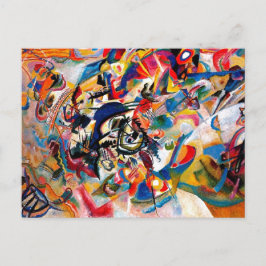 Kandinsky Zusammensetzung VII Abstrakte Malerei Postkarte