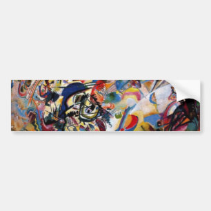 Kandinsky-Zusammensetzung VII Autoaufkleber