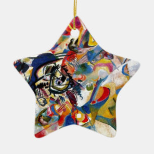 Kandinsky-Zusammensetzung VII Keramik Ornament