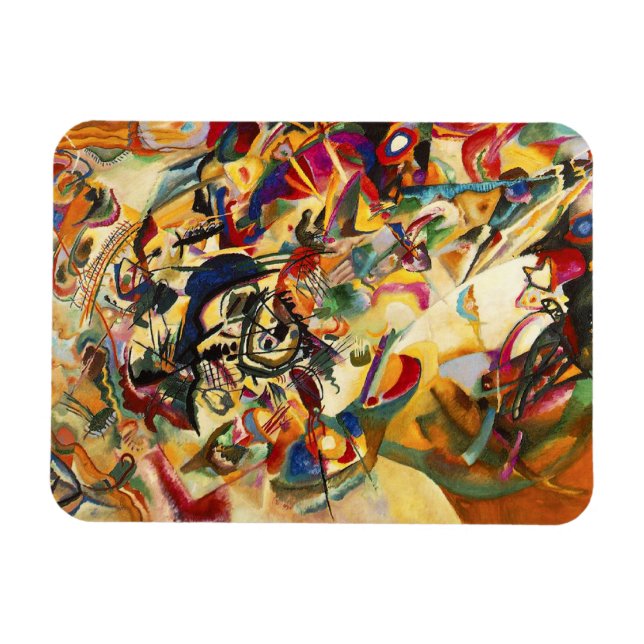 Kandinsky Zusammensetzung VII Magnet (Horizontal)