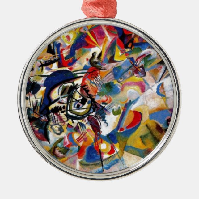 Kandinsky-Zusammensetzung VII Ornament Aus Metall (Vorne)