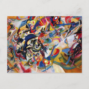 Kandinsky-Zusammensetzung VII Postkarte