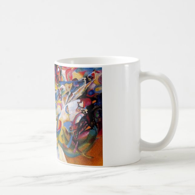 Kandinsky-Zusammensetzung VII Tasse (Rechts)