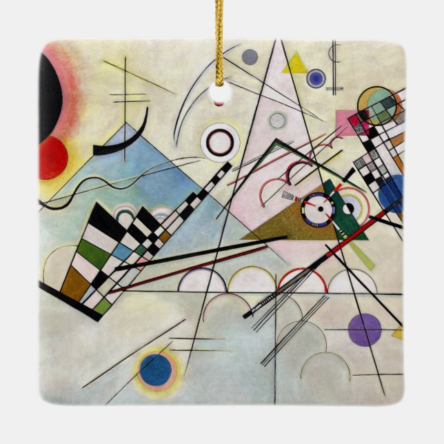 KANDINSKY - Zusammensetzung VIII 1923 Keramikornament (Rückseite)